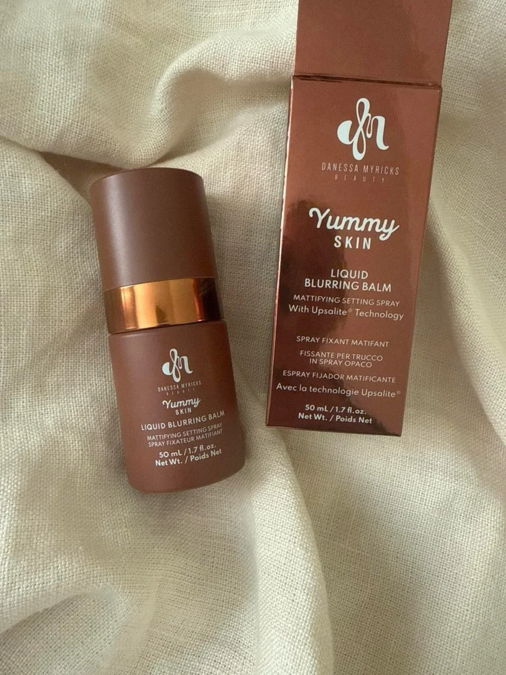 Danessa Myricks Beauty Yummy Skin Liquid Blurring Balm Mattifying Setting Spray